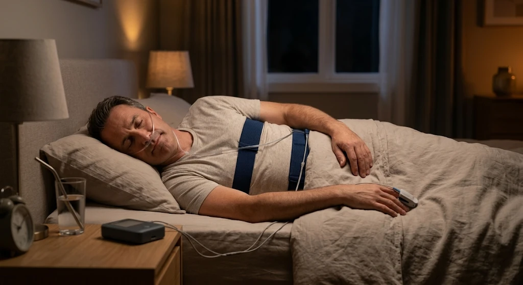 Poligrafía de sueño